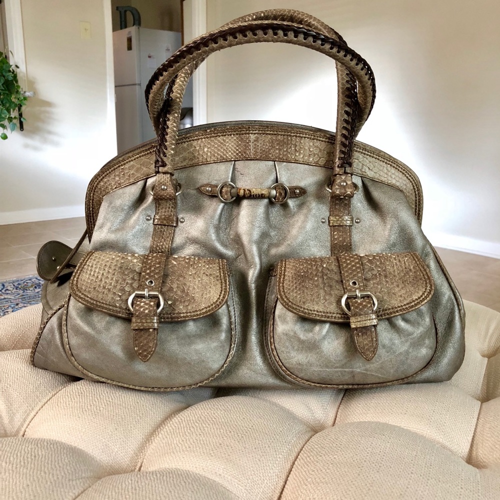 💥Sold💥 Dior Limited Ed Python & Leather Bag